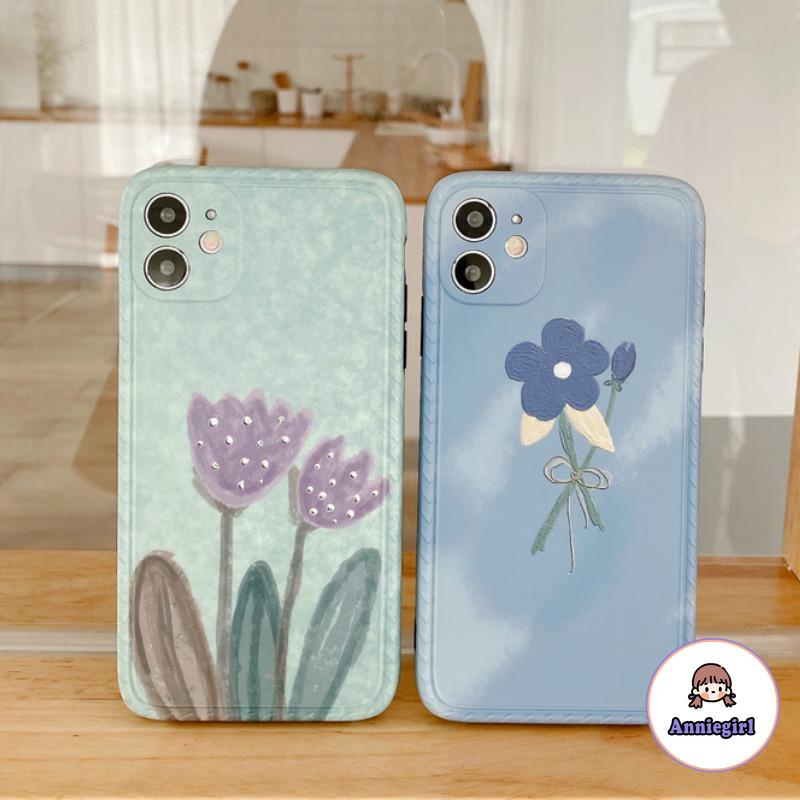 Ốp lưng in hoa xinh xắn cho Iphone 12 11 Pro Max Xr Xs Max 8 7 Plus | BigBuy360 - bigbuy360.vn