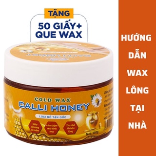 Wax lông, wax triệt lông an lành, tẩy triệt ria mép, nách chân tay bikini tặng que và 50 giấy - WCH