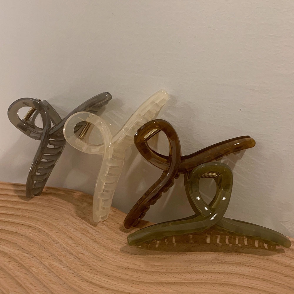 Kẹp Tóc Hình Chữ Nhật Khoét Lỗ Rỗng Thời Trang Cho Nữ