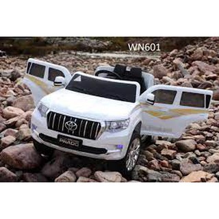 Xe ô tô điện trẻ emPRADO 601 sơn tĩnh điện 4 động cơ mạnh mẽ