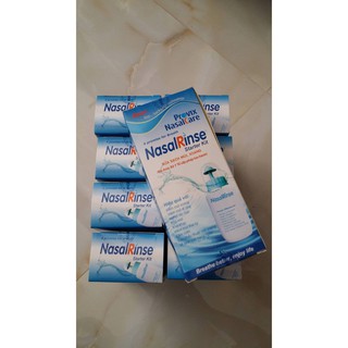 BÌNH RỬA MŨI NASAL RINSE (kèm 10 gói muối)