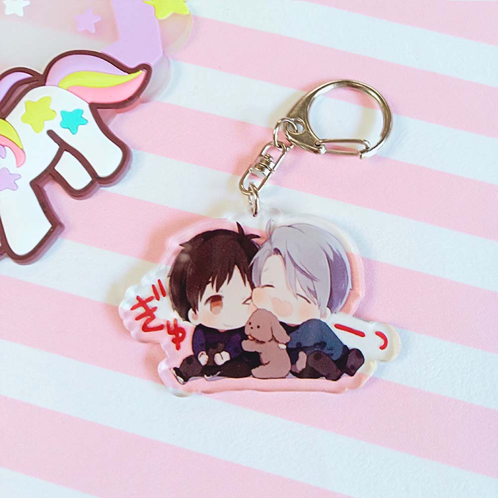 Móc Khóa Nhân Vật Hoạt Hình Yuri!!!! On Ice