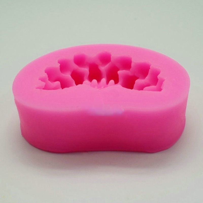 Khuôn Silicone Tạo Hình Hoa Trang Trí Bánh