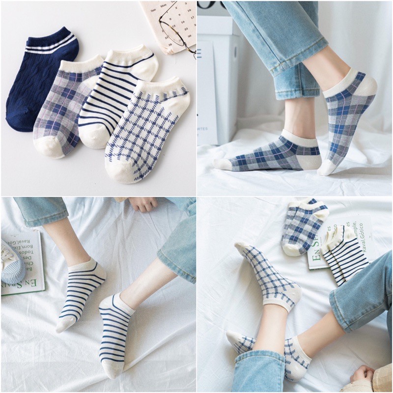 Tất kẻ gingham new 2020