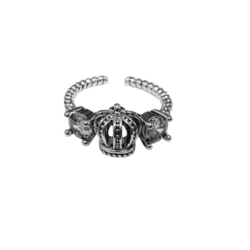 Nhẫn trắng vương miện NG02 Mayconner