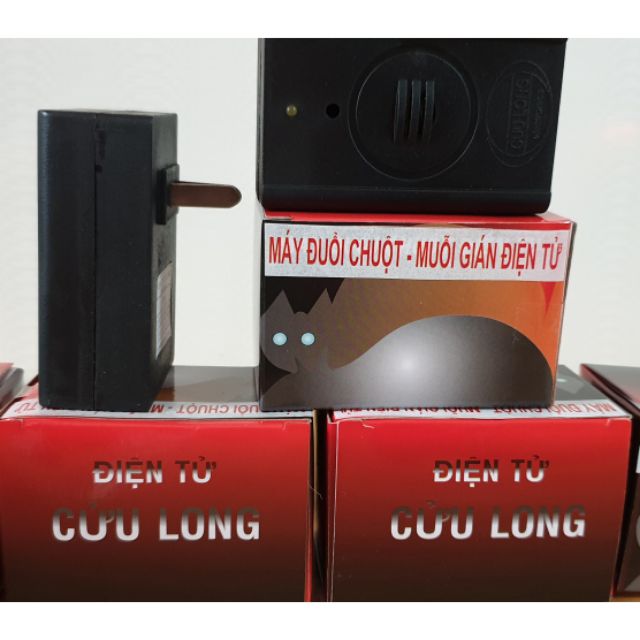 Combo 1 Máy Cửu Long đuổi chuột và 1 Máy đuổi chuột muỗi gián nhện 3in1 Sử dụng sóng siêu âm hiệu quả