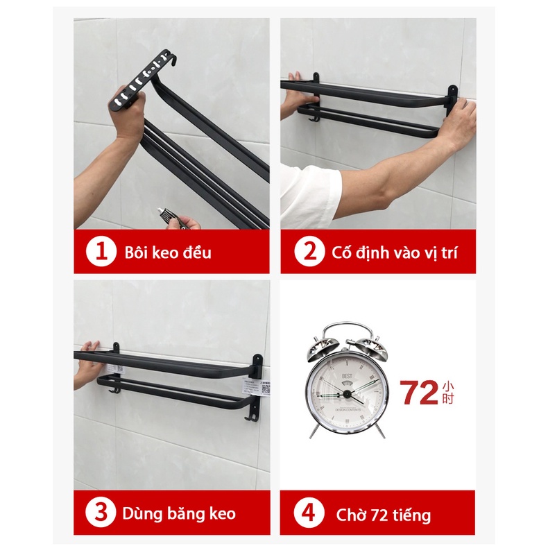 - Giá để khăn tắm - giá treo khăn mặt - Thiết bị phòng tắm - Nội thất phòng tắm - Nhà Tắm thông minh