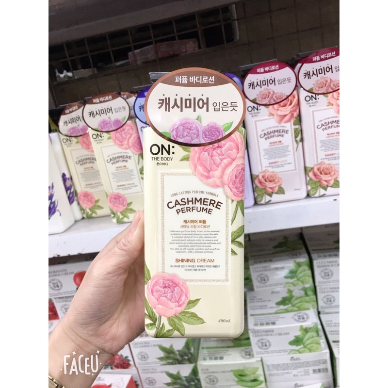 Sữa dưỡng thể On The Body 400ml