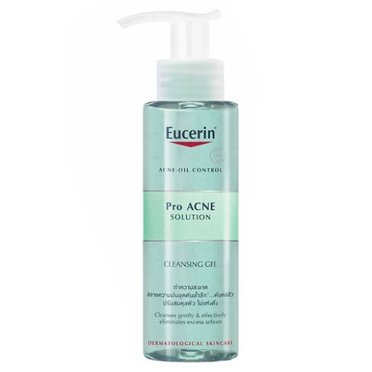 Eucerin Bộ 3 Sản Phẩm ProAcne Eucerin: Nước Tẩy Trang 200ml, Gel Rửa Mặt 200ml, Tẩy Tế Bào Chết 100ml.