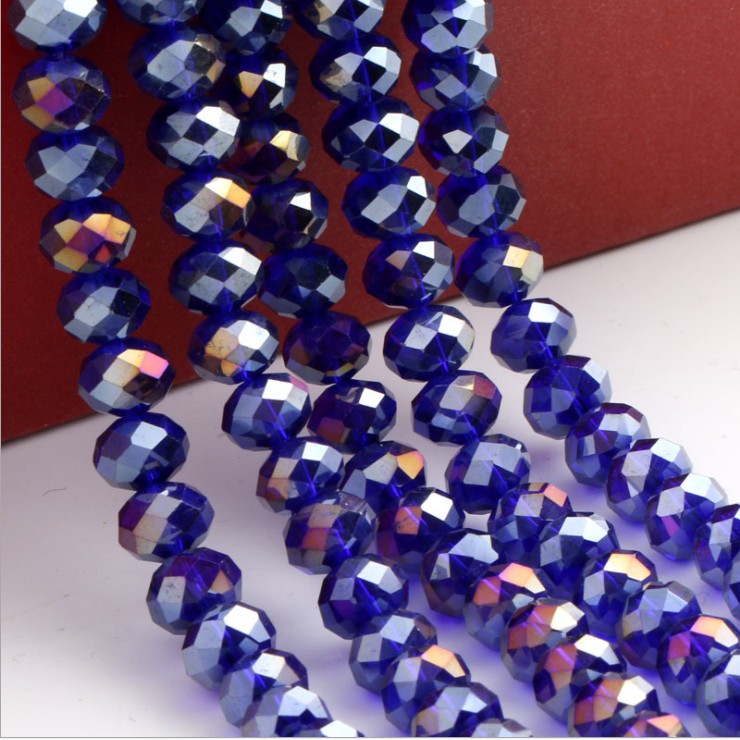 100 Hạt Pha Lê AB 4mm Nhiều Màu Sắc