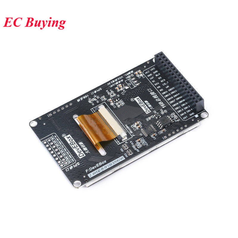 2.8/3.2 inch 16 Bit TFT Screen LCD Display Module Drive ILI9341 XPT2046 240*320 Parallel Serial Port/SPI with Resistive Touch