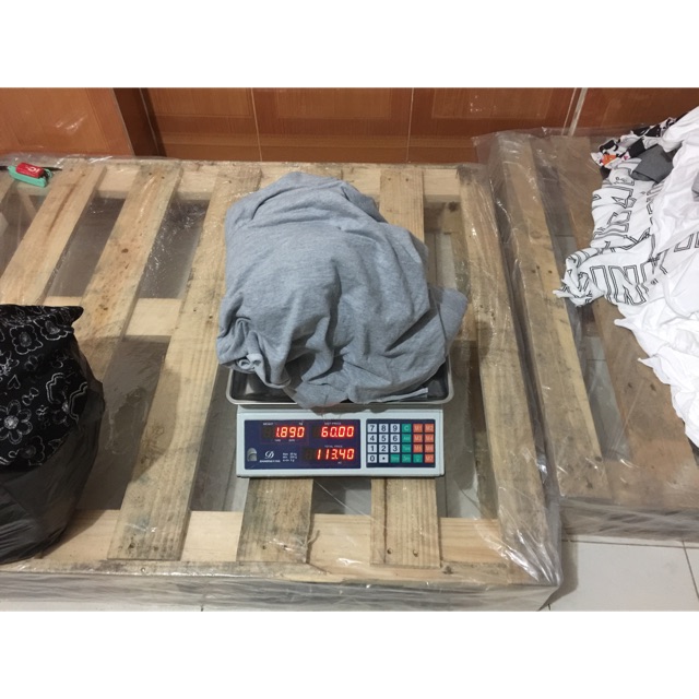 Sét vải da cá và Cotton trơn xanh