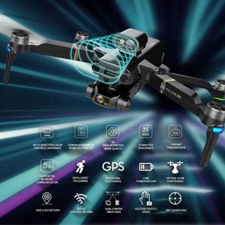 Flycam Camera 8k KAI ONE MAX Cảm Biến Chống Va Chạm, Định Vị GPS, Chống Rung Điện Tử Và Gimbal, Động Cơ Không Chổi Than