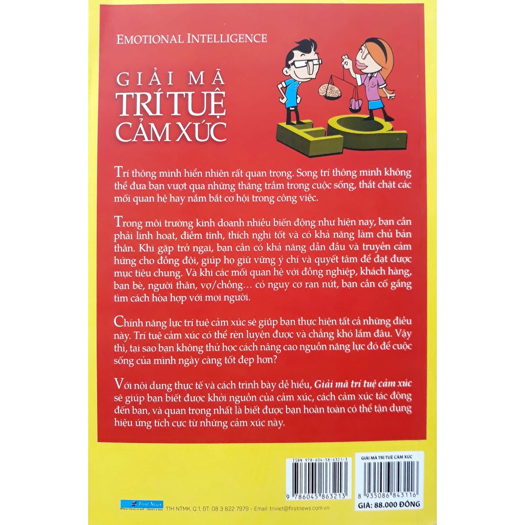 Sách Giải Mã Trí Tuệ Cảm Xúc First News