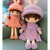 Gấu Bông Búp Bê Tai Thỏ , Thú Nhồi Bông Quà 1-6 Cho Bé Size 70-80-90Cm