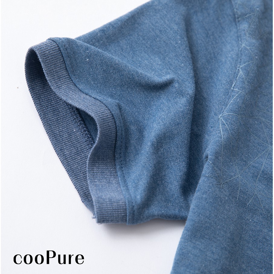 Áo thun polo nam cooPure chất vải 100% cotton, họa tiết Diamond NO.1685 (5 màu)