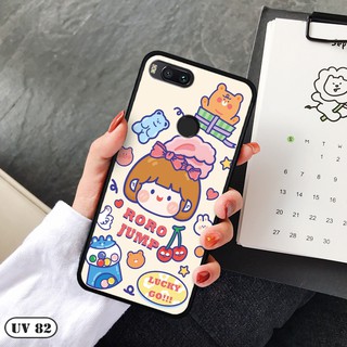 Ốp xiaomi mi 5x/ mi a1 - lưng nhám viền dẻo ngộ nghĩnh
