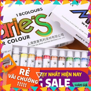 [BÁN CHẠY]  [ Chính hãng ] MÀU NƯỚC MARIE'S 18 MÀU