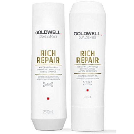 🇩🇪Goldwell🇩🇪 Combo bộ chăm sóc tóc GOLDWELL DUALSENSES RICH  REPAIR (Bộ nhỏ)