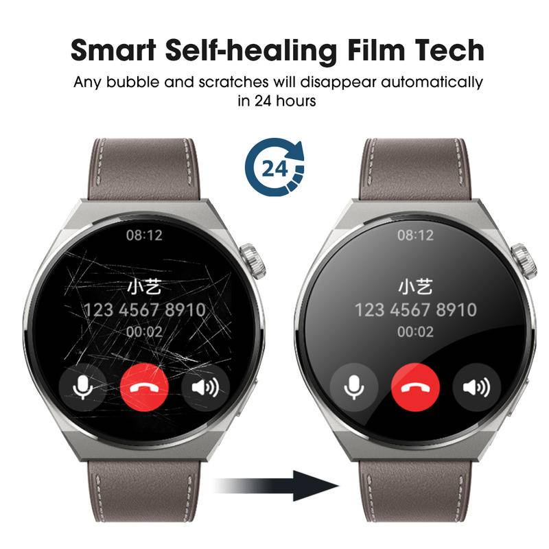 Miếng Dán Hydrogel Mềm Trong Suốt Bảo Vệ Màn Hình HD Chống Ánh Sáng Xanh Cho Huawei GT2 GT3 Pro 42mm 46mm 43mm GT2e ​Không Glas