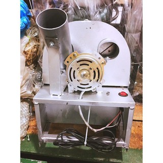 Máy thái hành tỏi inox dùng motor tặng kèm 3 lưỡi dao