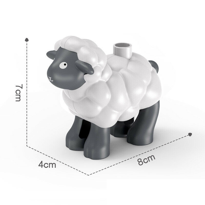 Bộ Đồ Chơi Lắp Ráp Hình Động Vật Cho Bé