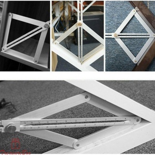【TRSBX】Square Protractor 17.1cm Artifact Ceiling Corner Angle Finder Multi-Angle