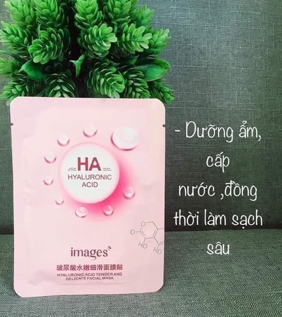 Mặt nạ HA IMAGES nội địa Trung dưỡng ẩm làm trắng da