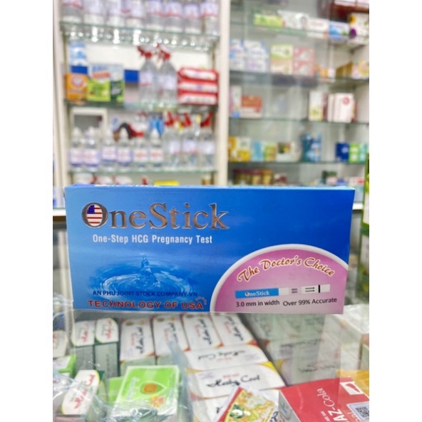 [Chính hãng] Que Thử thai OneStick 2 vạch chính xác - test thử thai hai vạch sớm nhanh hiệu quả tức thì