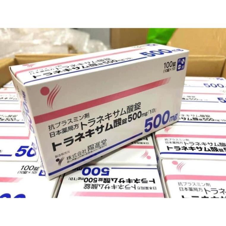 Viên uống Transamin Skin White 500mg Nhật