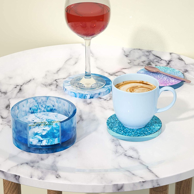 Set 4/5 Khuôn Silicone Làm Đế Lót Ly