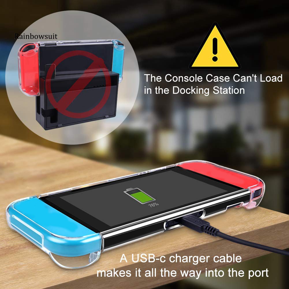 Vỏ Bảo Vệ Trong Suốt Bằng TPU Chính Xác Cho Nintendo NS Switch