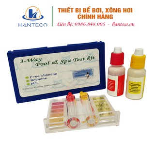 Bộ đo pH và Clo bể bơi chuyên dụng 15ml