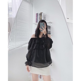 áo Oganza trễ vai