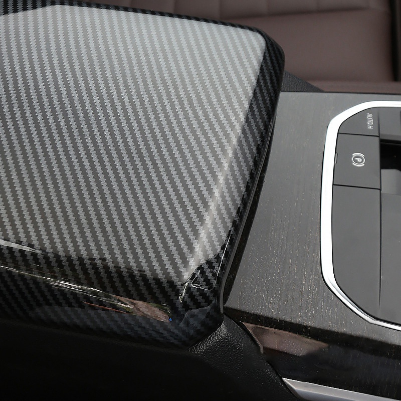Khung viền bảng điều khiển trung tâm bằng sợi carbon cho BMW 3 4 Series G20 G21 G22 M Sport 2019-2021
