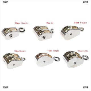 Ròng Rọc Mini Bằng Hợp Kim Kẽm 36/52/75mm Tùy Chọn