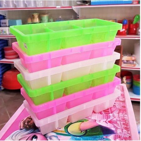 Khay làm đá 5 viên, 6 viên loại to- 1 đổi 1 trong 1 năm