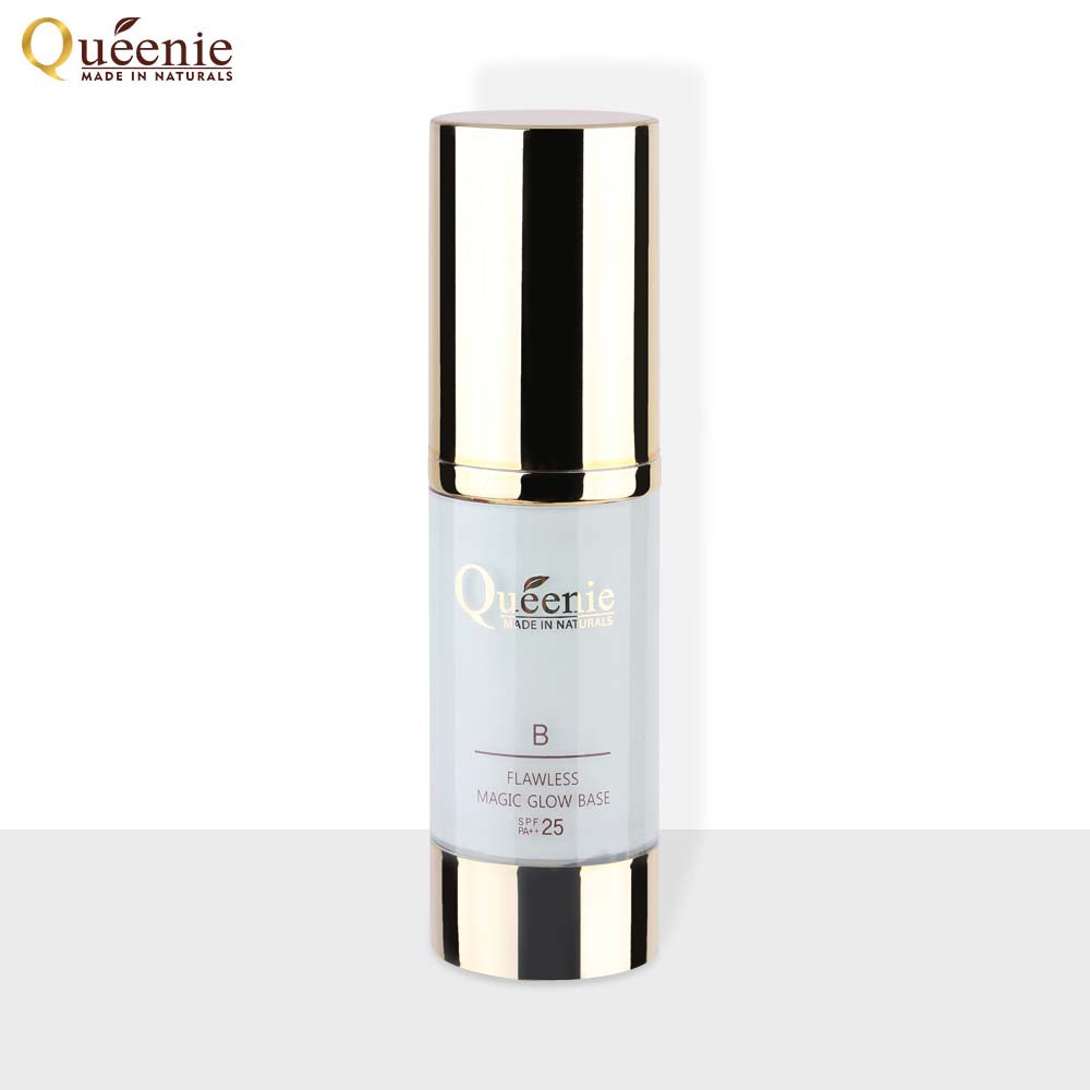 Kem Lót Trang Điểm Queenie Chống Nắng Kiềm Dầu Trắng Da 30ml