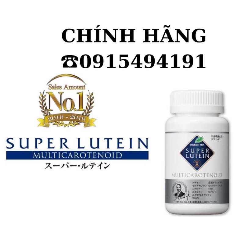 Thuốc bổ mắt Super Lutein dưỡng chất cho đôi mắt sáng, sản phẩm bán chạy nhất Nhật Bản