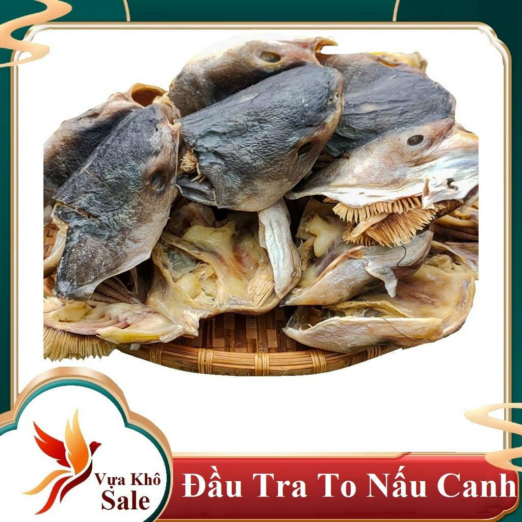Khô Đầu Cá Tra Nấu Canh chuyên dùng siêu rẻ ngon sạch