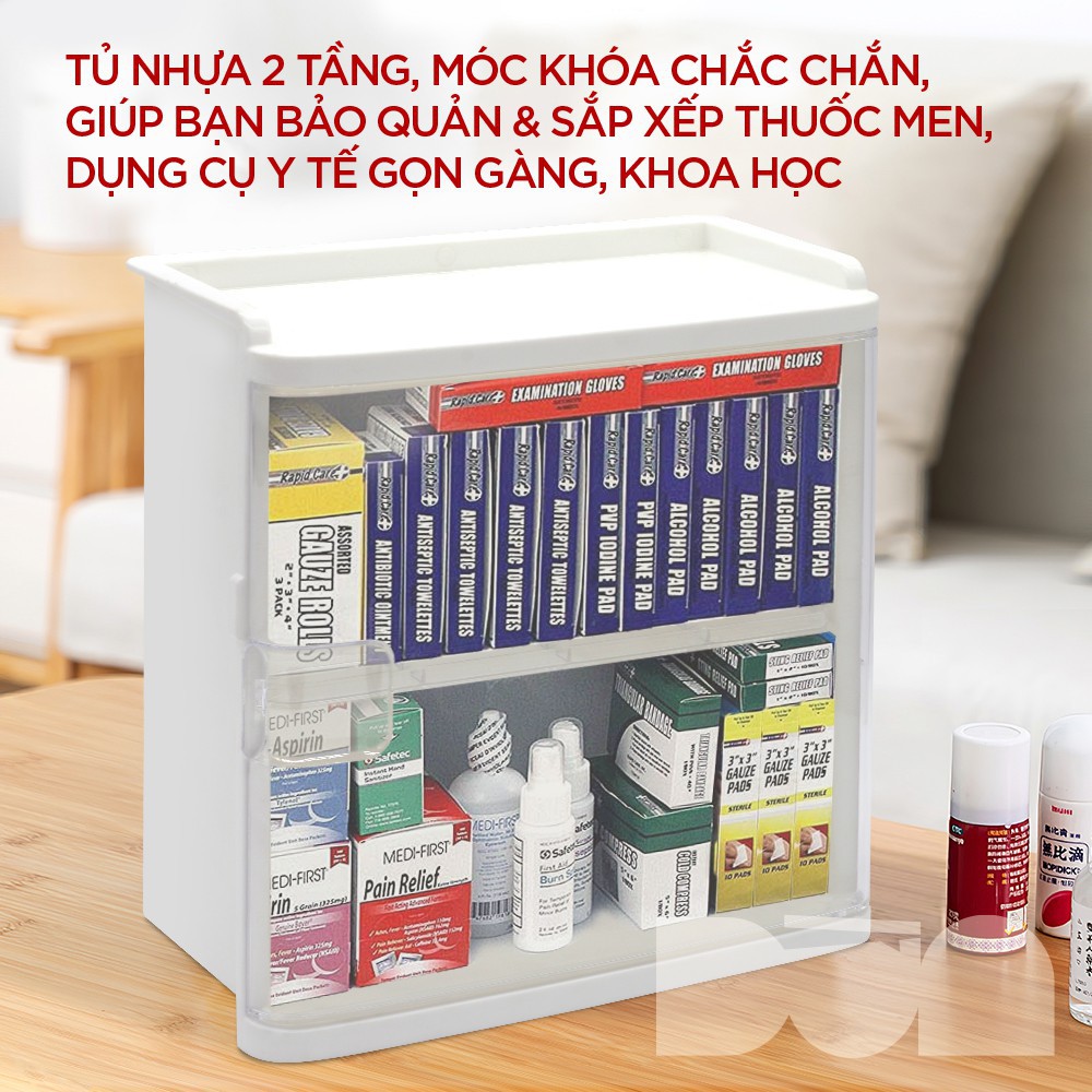 Tủ thuốc treo tường, tủ y tế gia đình Tashuan - TS3231