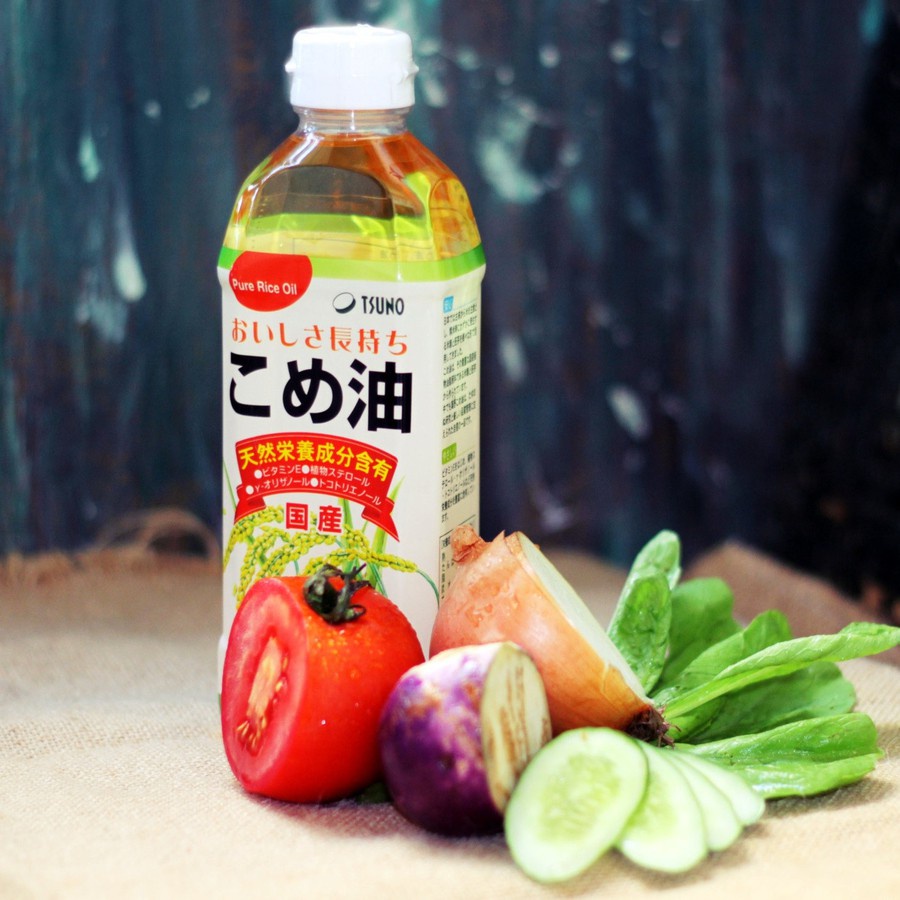 [Date 10.2023] Dầu gạo cao cấp TSUNO 750ML Nhật Bản