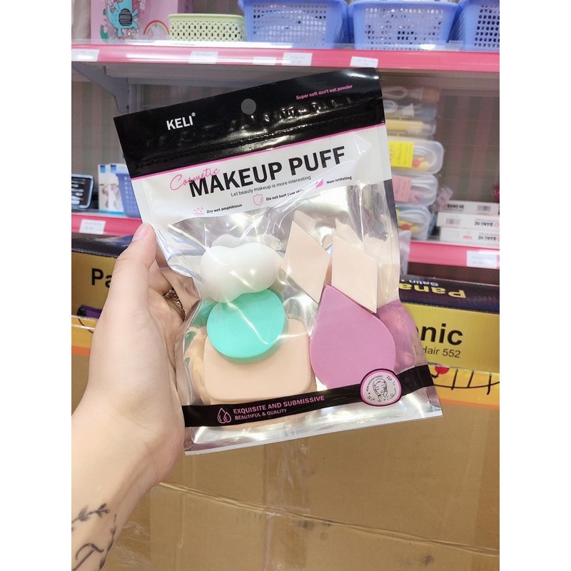 bông phấn 6 miếng (bịch) | BigBuy360 - bigbuy360.vn