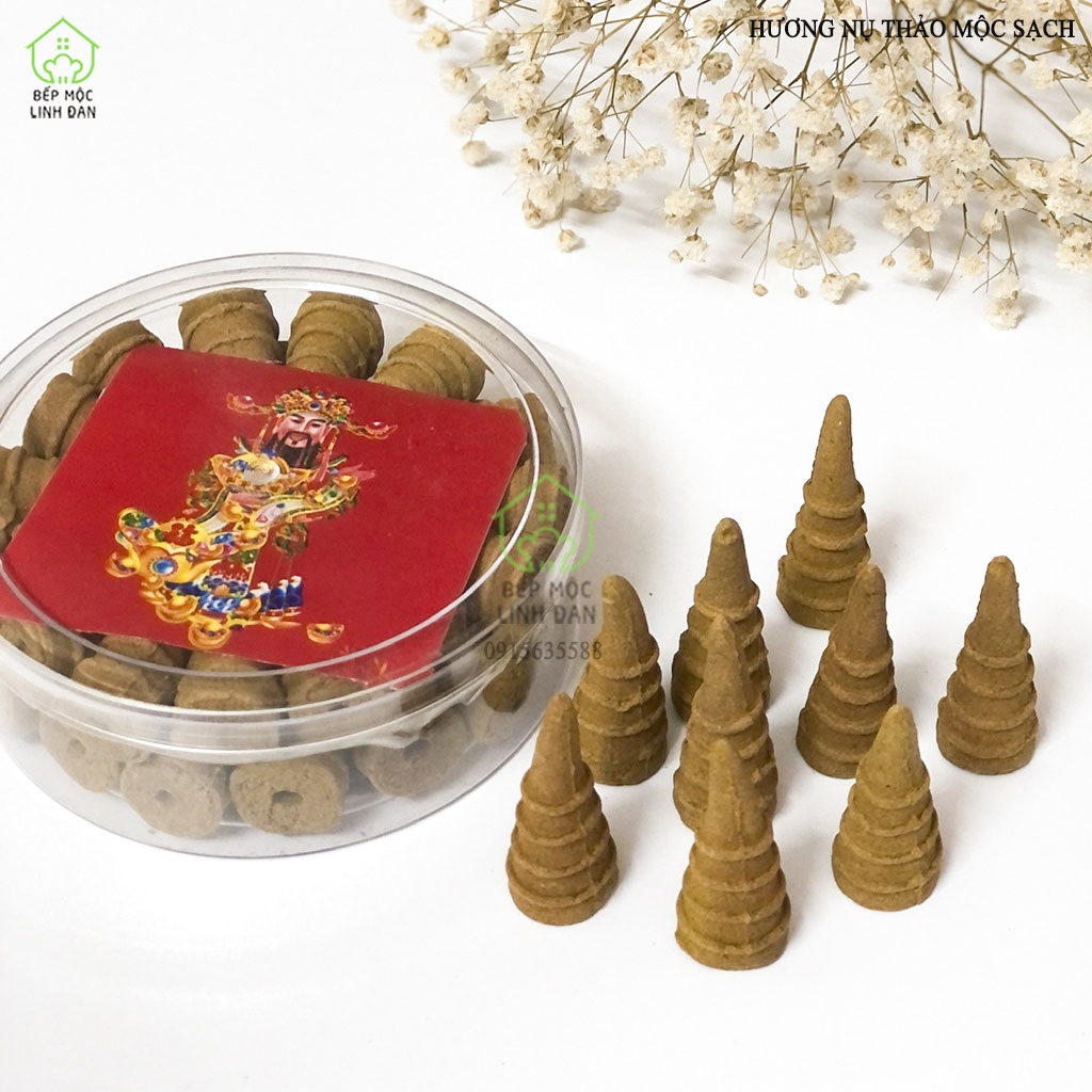 Nhang Nụ Thảo Mộc HAHANCO  Hương Thơm Cổ Truyền Không Hóa Chất Độc Hại