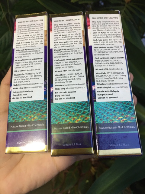Chai xịt BIO SKIN SOLUTION - Cung cấp dưỡng chất cho da | BigBuy360 - bigbuy360.vn