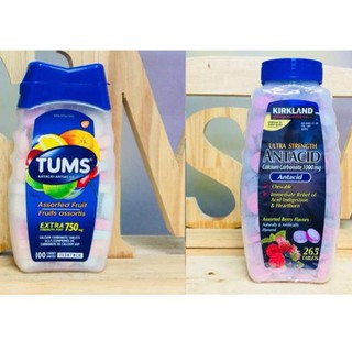 [date 2/2025] Kẹo ngậm TUMS 100 viên và Antacid Kirkland 265 viên
