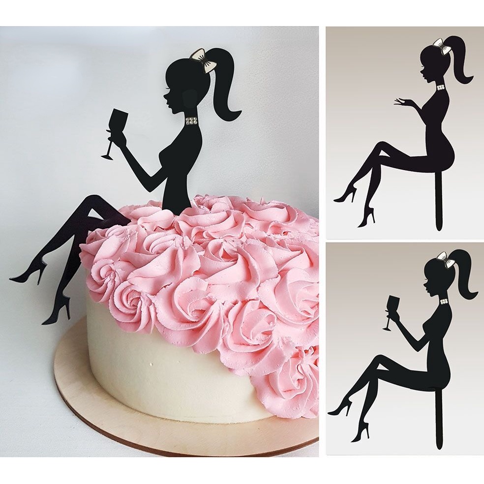 Set 10 Que Cắm Trang Trí Bánh Sinh Nhật Dễ Thương