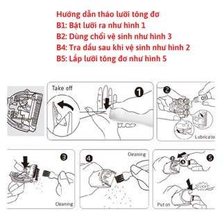Tông Đơ Cắt Tóc, Jichen 0817, Tông Đơ Cho Bé, Máy Căt Tóc Giadungbpm