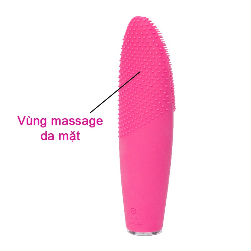 Máy rửa mặt siêu âm kèm chức năng nhiệt Sonicleanse Glo Viva RIO FADH-H