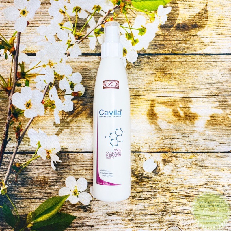 XỊT DƯỠNG PHỤC HỒI TÓC COLLAGEN CAVILA